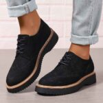 Loafers 2026 Spring Collection: Plus-Size Women's Round-Toe Flats — In-Stock for Cross-Border & Domestic Sales (Spring/Autumn) — Amazon/Western Style Women's Fashion Footwear
