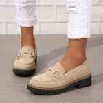Loafers 2026 New Spring Collection: Women's Plus-Size Platform Flats—Stylish & Comfortable Loafers