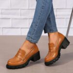 Loafers 2026 Spring New Arrivals: Plus-Size Loafers — Western-Style Women's Fashion Flats
