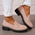 Loafers 2026 Spring Collection: Women's Plus-Size Footwear — Chunky-Heel Pumps & Loafers (Export Style)