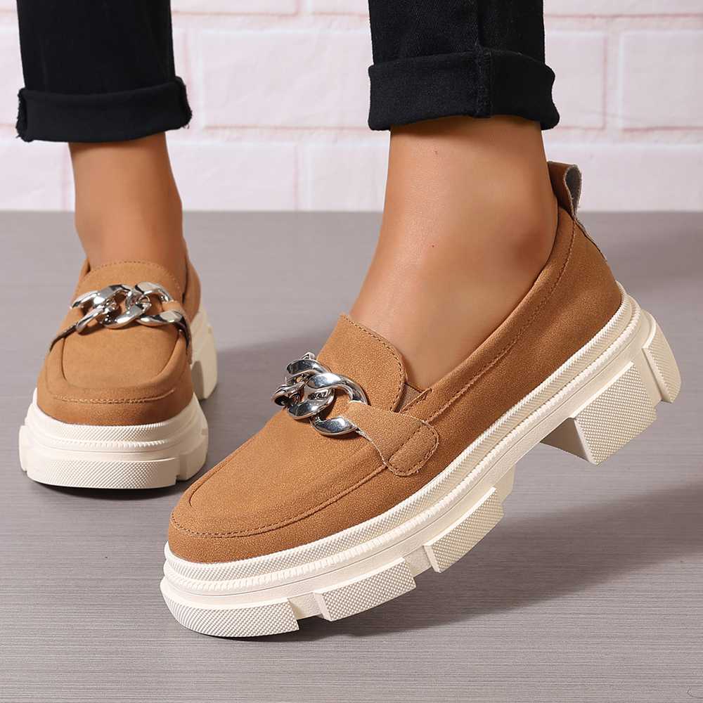 Loafers 2026 Spring New Arrivals: Plus-Size Loafers (Export Style) — Western-Style Slip-On Fashion Flats for Women (WISH & Amazon)